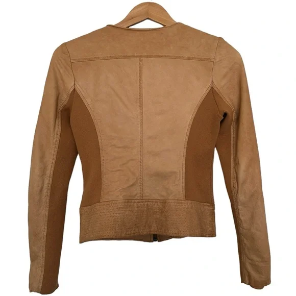 TROUVÉ Leather Jacket - Picture 4 of 12